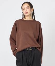 FORTUNA HOMME（フォルトゥナオム）の「【FORTUNA/フォルトゥナ】ECOTECコクーンシルエットロングTシャツ/ユニセックス【WEB限定】（Tシャツ/カットソー）」
