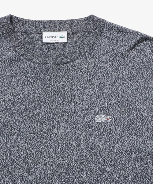 サスティナブルニットTシャツ（Tシャツ/カットソー）｜LACOSTE