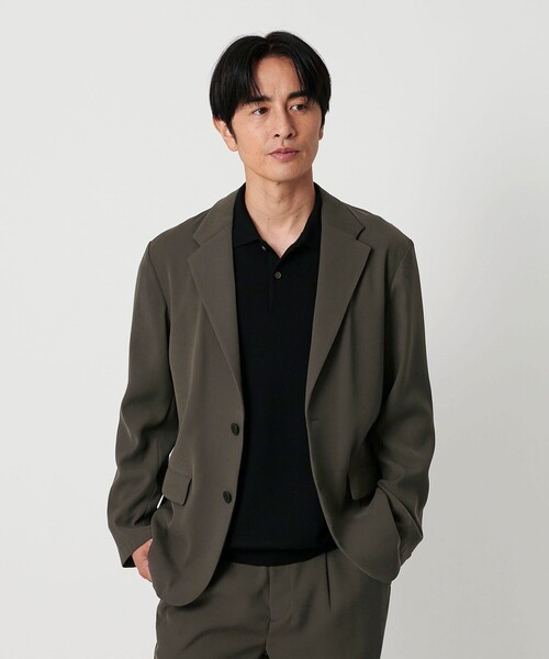 セール】トリコチン ポリエステル 2B コンフォートジャケット