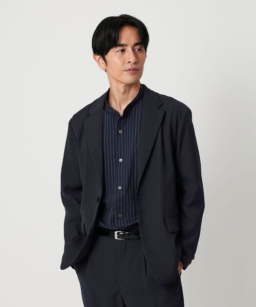 BEAUTY&YOUTH コンフォートジャケット　セットアップ セール】トリコチン ポリエステル 2B コンフォートジャケット