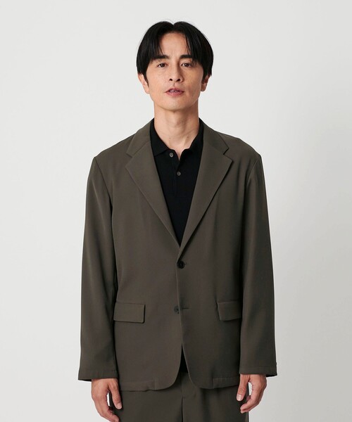 セール】トリコチン ポリエステル 2B コンフォートジャケット