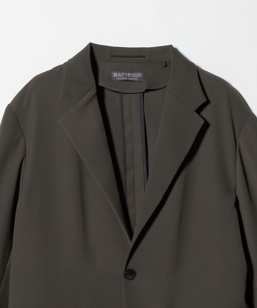 BEAUTY&YOUTH UNITED ARROWS（ビューティーアンドユースユナイテッドアローズ）の「トリコチン ポリエステル 2B コンフォートジャケット セットアップ対応可能（テーラードジャケット・メンズ・オリーブ/ネイビー・S/L/XL/M）」の12枚目の写真