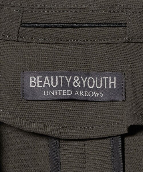 BEAUTY&YOUTH UNITED ARROWS（ビューティーアンドユースユナイテッドアローズ）の「トリコチン ポリエステル 2B コンフォートジャケット セットアップ対応可能（テーラードジャケット・メンズ・オリーブ/ネイビー・S/L/XL/M）」の22枚目の写真