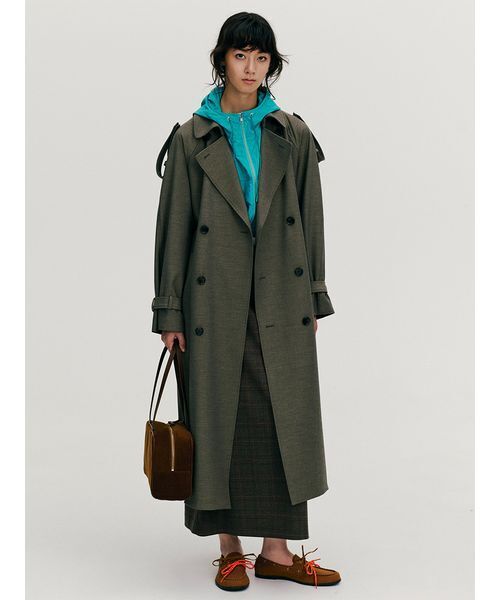 Mila Owen（ミラオーウェン）の「ソフトボストントートバッグ（トートバッグ・レディース・ターコイズブルー/ブラック/ブラウン・F）」の5枚目の写真