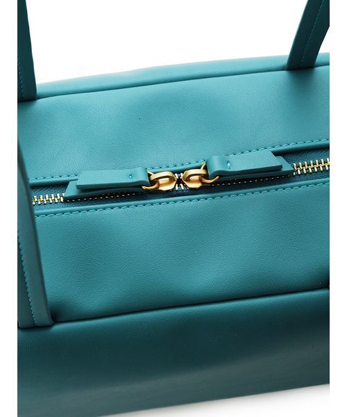 Mila Owen（ミラオーウェン）の「ソフトボストントートバッグ（トートバッグ・レディース・ターコイズブルー/ブラック/ブラウン・F）」の11枚目の写真