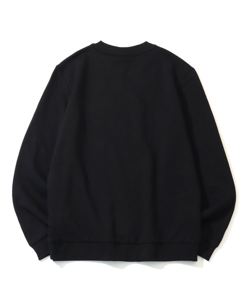Calvin Klein(カルバン・クライン)の「【Calvin Klein/カルバンクライン】 MONOLOGO LOGO JEANS CREW NECK SWEATSHIRT/モノグラム プリント クルーネック スウェット トレーナー(スウェット・メンズ・ブラック/ホワイト・S/M/L/XL)」の5枚目の写真