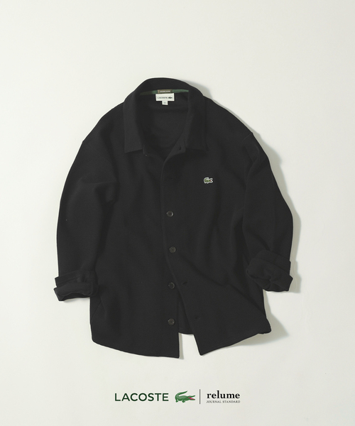 LACOSTE / ラコステ 別注 ヘビーピケ シャツ ジャケット セール】LACOSTE / ラコステ 別注 ヘビーピケ シャツ ジャケット