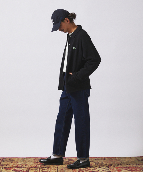 LACOSTE / ラコステ 別注 ヘビーピケ シャツ ジャケット（カーディガン