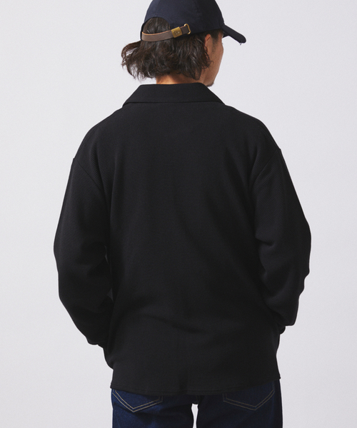 LACOSTE / ラコステ 別注 ヘビーピケ シャツ ジャケット（カーディガン