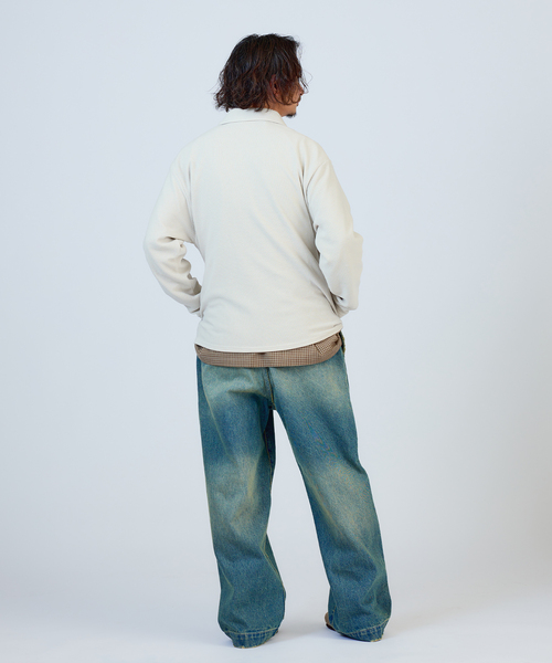 ジャーナルスタンダードrelume 別注 ヘビーピケ ジャケット カーディガン LACOSTE / ラコステ 別注 ヘビーピケ シャツ ジャケット（カーディガン