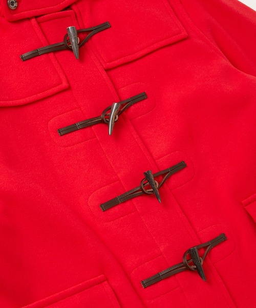 MONTGOMERY(モンゴメリー)の「MONTGOMERY Sandhurst (A3059FC 203)(ダッフルコート・メンズ・ブラック/ネイビー/レッド・MEDIUM/SMALL/LARGE)」の13枚目の写真