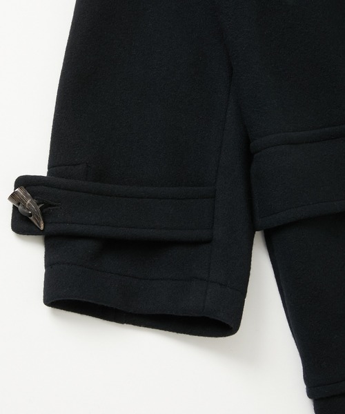 MONTGOMERY(モンゴメリー)の「MONTGOMERY Sandhurst (A3059FC 203)(ダッフルコート・メンズ・ブラック/ネイビー/レッド・MEDIUM/SMALL/LARGE)」の14枚目の写真