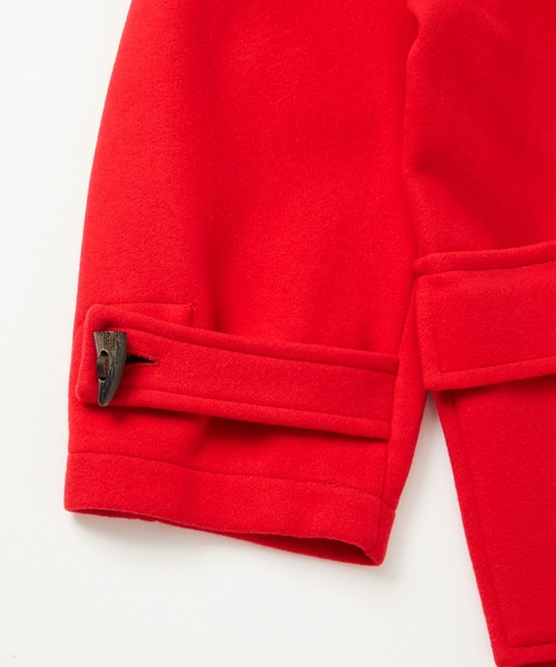 MONTGOMERY(モンゴメリー)の「MONTGOMERY Sandhurst (A3059FC 203)(ダッフルコート・メンズ・ブラック/ネイビー/レッド・MEDIUM/SMALL/LARGE)」の16枚目の写真