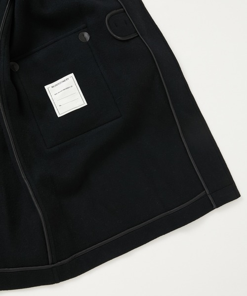 MONTGOMERY(モンゴメリー)の「MONTGOMERY Sandhurst (A3059FC 203)(ダッフルコート・メンズ・ブラック/ネイビー/レッド・MEDIUM/SMALL/LARGE)」の17枚目の写真