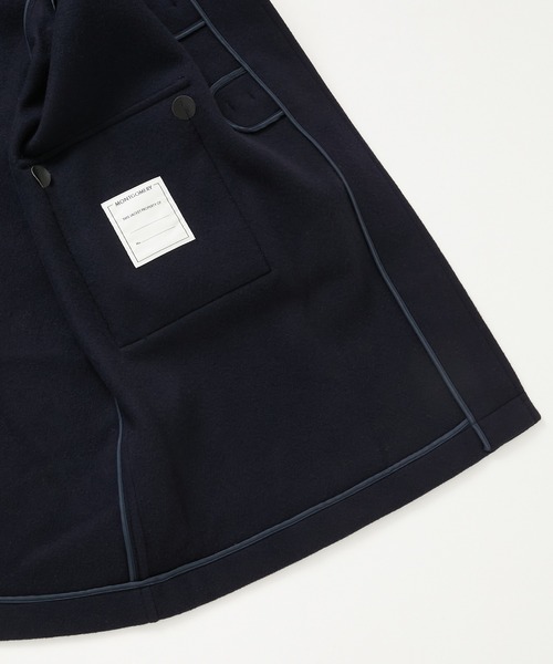 MONTGOMERY(モンゴメリー)の「MONTGOMERY Sandhurst (A3059FC 203)(ダッフルコート・メンズ・ブラック/ネイビー/レッド・MEDIUM/SMALL/LARGE)」の18枚目の写真