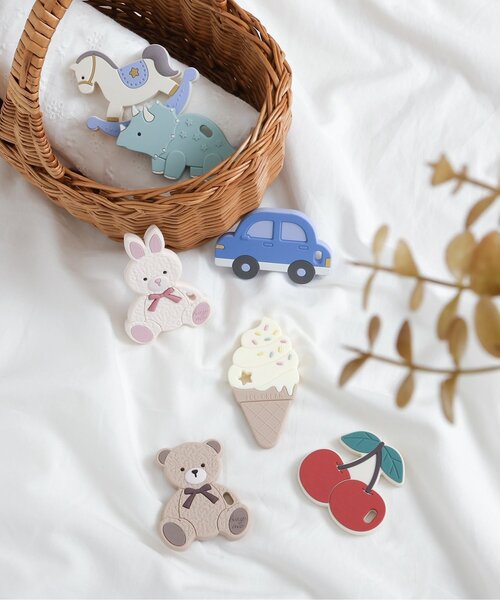 apres les cours（アプレレクール）の「バラエティ歯固め（その他ベビー用品・キッズ・ベージュ/ミント/ピンク/レッド/ブラウン/アイボリー/ブルー・FREE）」の22枚目の写真