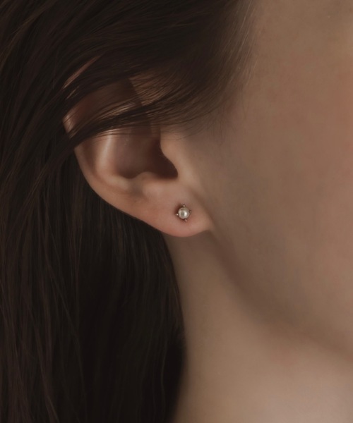 muku（ムク）の「PIERCE/MINI PEARL（ピアス（両耳用）・レディース・シャンパン/シルバー/ゴールド・FREE）」の20枚目の写真