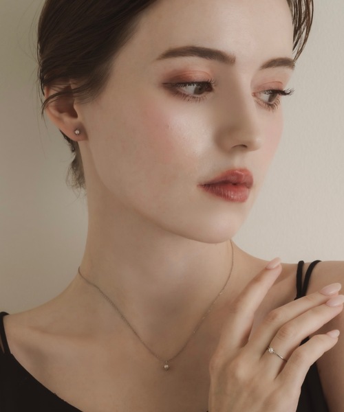 muku（ムク）の「PIERCE/MINI PEARL（ピアス（両耳用）・レディース・シャンパン/シルバー/ゴールド・FREE）」の13枚目の写真