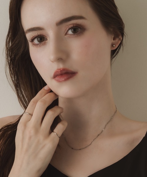 muku（ムク）の「PIERCE/MINI PEARL（ピアス（両耳用）・レディース・シャンパン/シルバー/ゴールド・FREE）」の7枚目の写真