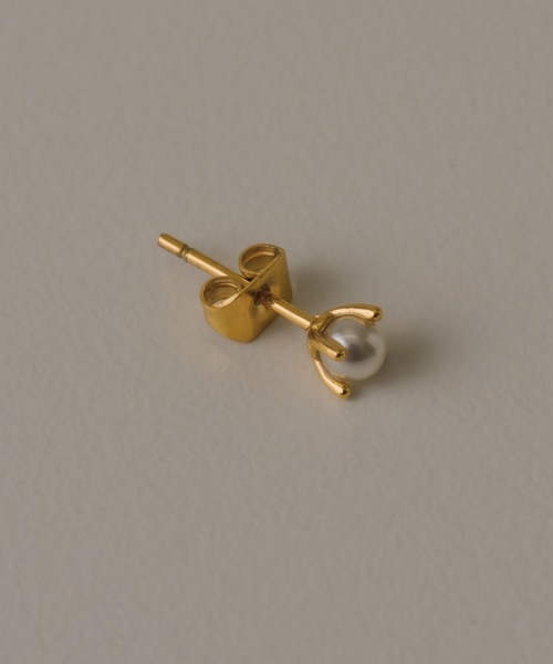 muku（ムク）の「PIERCE/MINI PEARL（ピアス（両耳用）・レディース・シャンパン/シルバー/ゴールド・FREE）」の18枚目の写真
