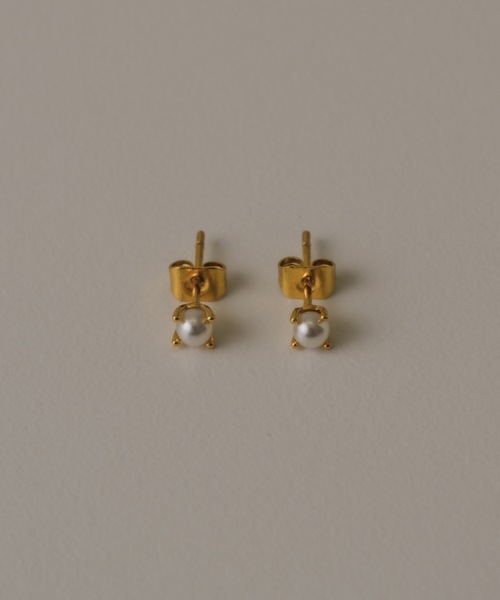 muku（ムク）の「PIERCE/MINI PEARL（ピアス（両耳用）・レディース・シャンパン/シルバー/ゴールド・FREE）」の21枚目の写真