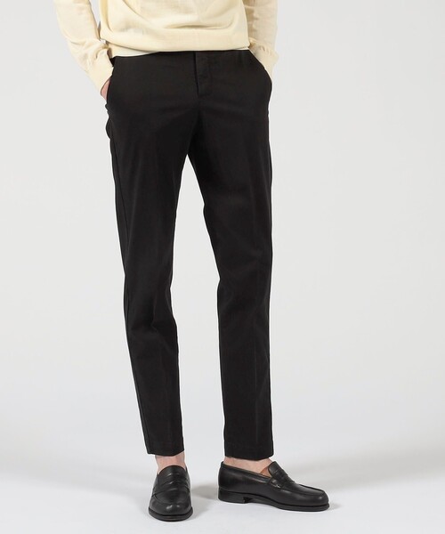 PT TORINO(ピーティートリノ)の「PT TRINO MASTER F.F コットンポリウレタン ノープリーツパンツ(チノパンツ・メンズ・ブルー/ブラック/カーキ/ダークブラウン/ベージュ/マスタード・50/48/46/44)」の7枚目の写真