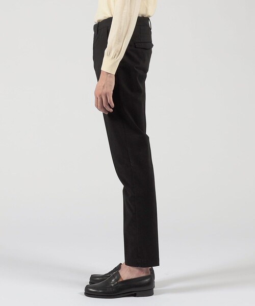 PT TORINO(ピーティートリノ)の「PT TRINO MASTER F.F コットンポリウレタン ノープリーツパンツ(チノパンツ・メンズ・ブルー/ブラック/カーキ/ダークブラウン/ベージュ/マスタード・50/48/46/44)」の9枚目の写真