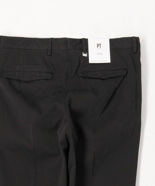 PT TORINO(ピーティートリノ)の「PT TRINO MASTER F.F コットンポリウレタン ノープリーツパンツ(チノパンツ・メンズ・ブルー/ブラック/カーキ/ダークブラウン/ベージュ/マスタード・50/48/46/44)」の19枚目の写真