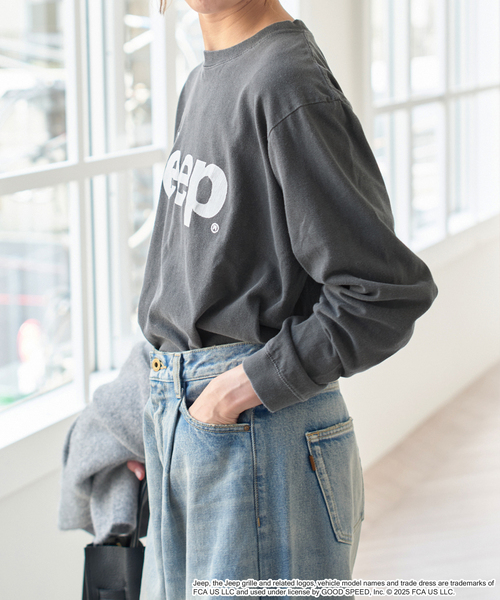 Spick & Span（スピックアンドスパン）の「GOOD ROCK SPEED / グッドロックスピード ジープ TSH（Tシャツ/カットソー・レディース・ブラック系その他/ブラウン・FREE）」の6枚目の写真