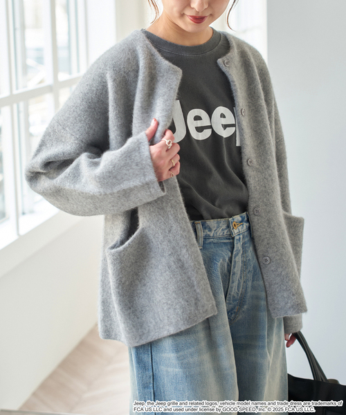 Spick & Span（スピックアンドスパン）の「GOOD ROCK SPEED / グッドロックスピード ジープ TSH（Tシャツ/カットソー・レディース・ブラック系その他/ブラウン・FREE）」の8枚目の写真