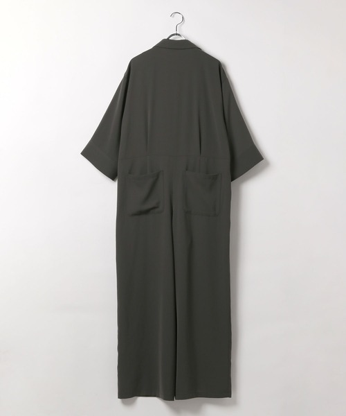 LEPSIM（レプシィム）の「マルチメリットオールインワン　581610（サロペット/オーバーオール・レディース・チャコールグレー/ブラウン・FREE）」の14枚目の写真