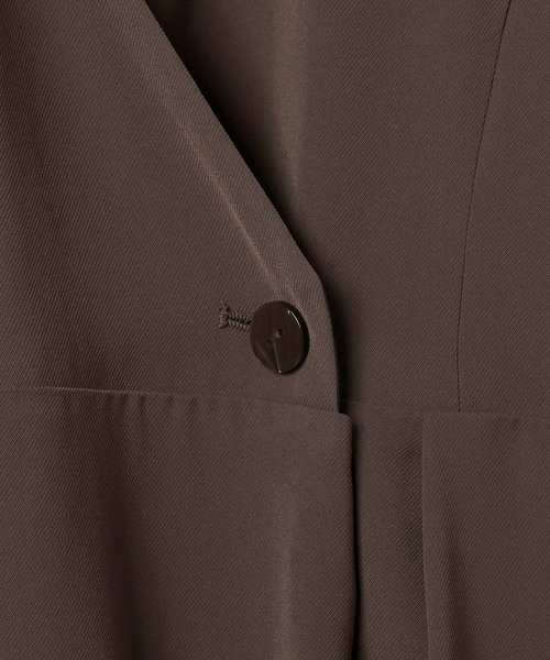 LEPSIM（レプシィム）の「マルチメリットオールインワン　581610（サロペット/オーバーオール・レディース・チャコールグレー/ブラウン・FREE）」の16枚目の写真