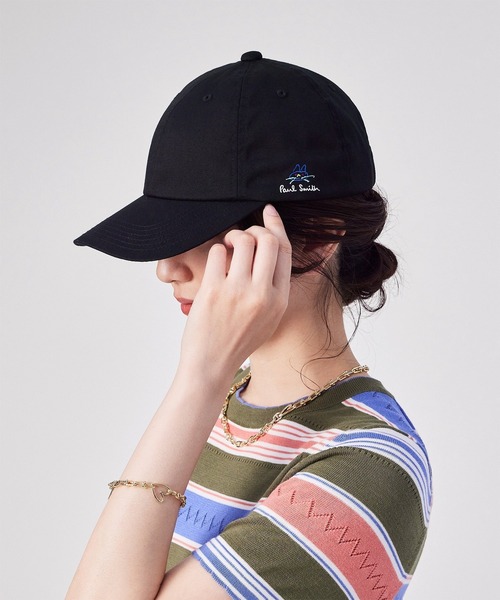 Paul Smith(ポールスミス)の「【オンラインショップ限定】ウィメンズ ハートモチーフ キャップ / 255624 EC987CW(ハット・レディース・ライトベージュ/ネイビー/グレー/ブラック・FREE)」の14枚目の写真
