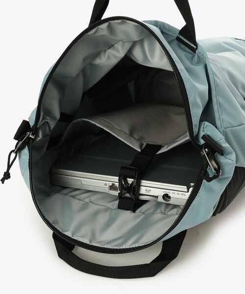 Columbia（コロンビア）の「撥水 Columbia／グレートスモーキーガーデン 2ウェイトートS トートパック A4 13インチPC／コロンビア（トートバッグ・レディース・ブラック/ブルーグリーン/ベージュ・ONE SIZE）」の7枚目の写真