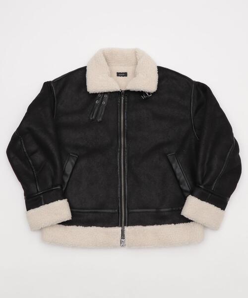 セール】LUCY/【25年秋冬新作】B-3ジャケット（ムートンコート）｜LUCY
