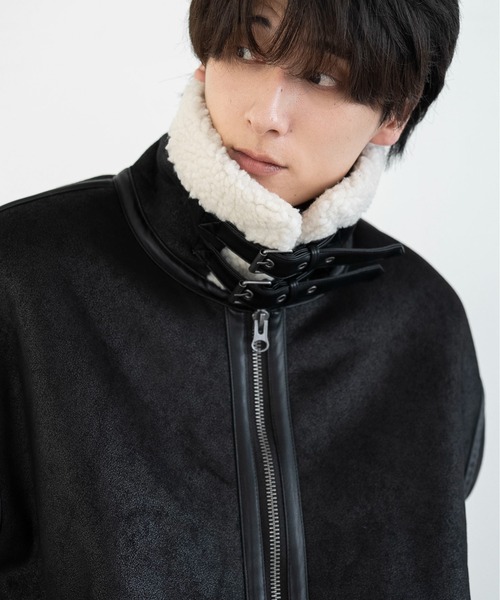 LUCY/【25年秋冬新作】B-3ジャケット（ムートンコート）｜WEGO