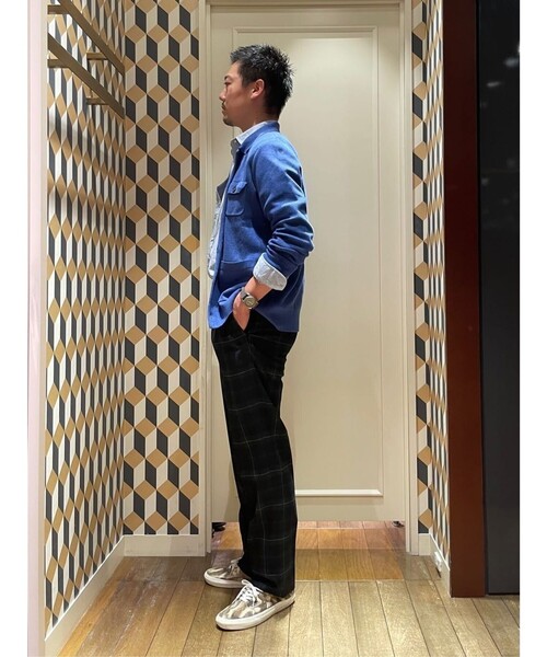 BROOKS BROTHERS(ブルックスブラザーズ)の「スーピマコットン リブニット チョアジャケットセーター(カーディガン/ボレロ・メンズ・ブルー/グレー・MEDIUM/X-LARGE/LARGE/SMALL)」の6枚目の写真