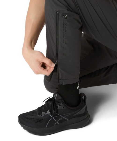 ASICS（アシックス）の「裏トリコットウインドブレーカーパンツ（その他パンツ・メンズ・ブラック・M/L/S/XL）」の7枚目の写真