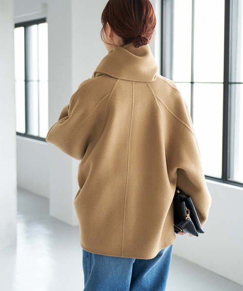 セール】《追加》ビーバーストール付きセットコート（ノーカラーコート