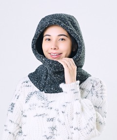 FUMIE=TANAKA/フミエタナカ】フードネック（ニットキャップ/ビーニー