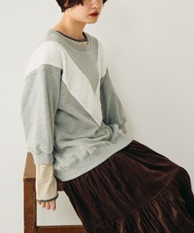 Crisp | レースアクセントハーフスリーブスウェット(スウェット)