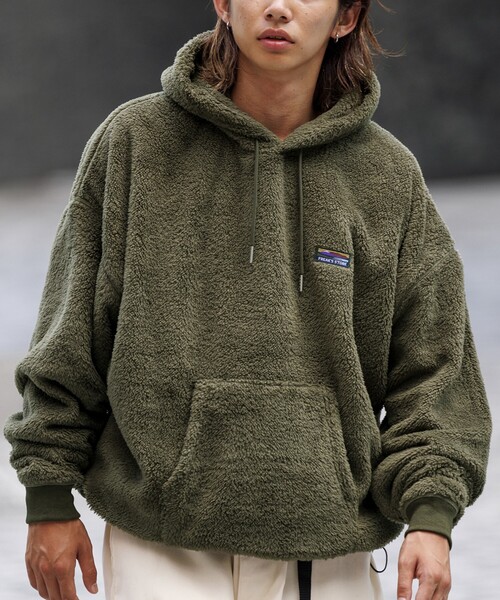 セール】限定展開 リラックスフィット シャギーフリース プルオーバー