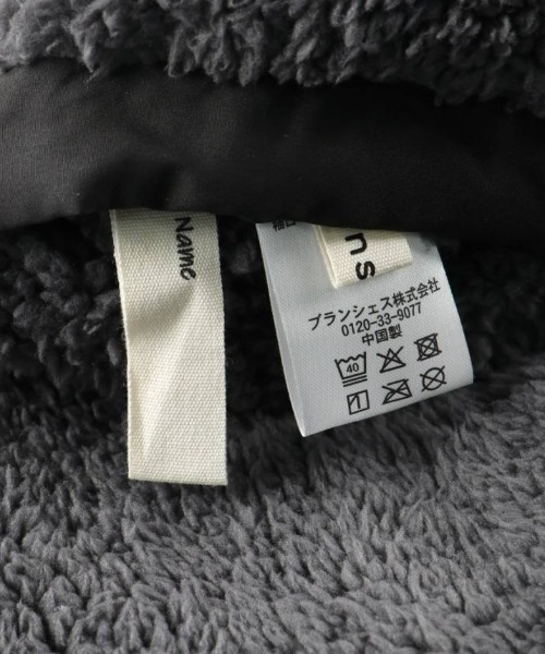 BRANSHES（ブランシェス）の「【マシンウォッシャブル】中綿×ボアリバーシブルブルゾン（ブルゾン・キッズ・チャコールグレー/ブルー/アイボリー・110cm/100cm/120cm/130cm/140cm/150cm）」の15枚目の写真