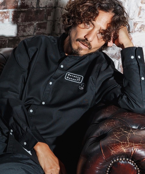 SIMMS シムスフィッシングシャツ グレーカモ柄 M（L）