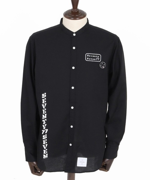 seventy seven(セブンティセブン)の「ms6258-OX band collar L-S shirt(25W) シャツ(7725W250)(シャツ/ブラウス・メンズ・ブラック/ホワイト/ベージュ・XL/L/M/S)」の20枚目の写真