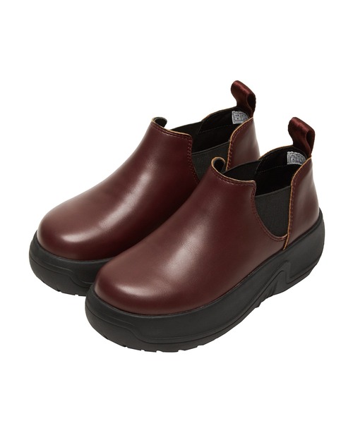 SHAKA(シャカ)の「SHAKA ショート丈 サイドゴアブーツ SHORT CHELSEA EVOL CHUNKY(ブーツ・レディース・ブラック/シルバー/ワイン系・23/24/25)」の13枚目の写真
