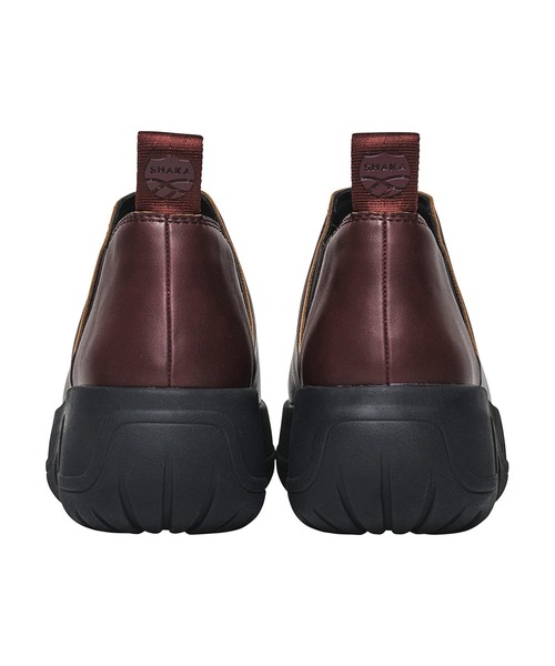 SHAKA(シャカ)の「SHAKA ショート丈 サイドゴアブーツ SHORT CHELSEA EVOL CHUNKY(ブーツ・レディース・ブラック/シルバー/ワイン系・23/24/25)」の16枚目の写真