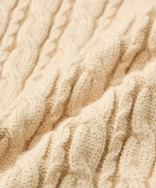 Petitjo（プッチージョ）の「小さいサイズ　ケーブルカーディガン　低身長さん・小柄女性（カーディガン/ボレロ・レディース・グレー/ピンク/スカイブルー/ベージュ・PL/PM/PS/PSS）」の6枚目の写真