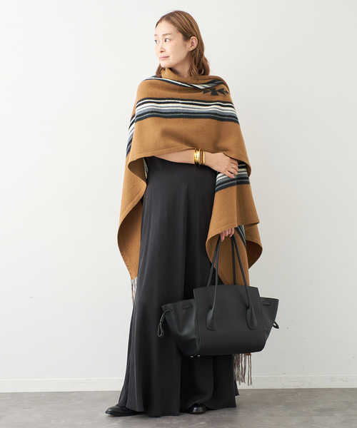 ドゥーズィエムクラス  QUEEN&BELLE カシミヤニットポンチョ Ortega ポンチョ（ニット/セーター）｜Deuxieme Classe