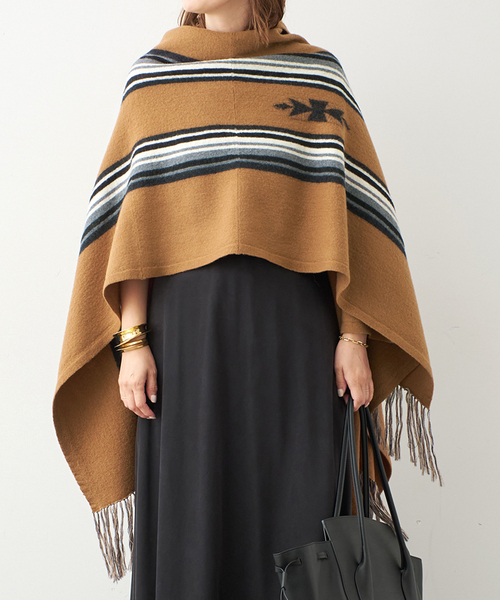 セール】Ortega ポンチョ（ニット/セーター）｜Deuxieme Classe